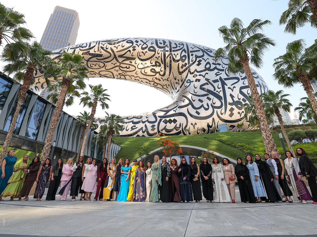 Excellence Awards 2026 winners against the backdrop of the Museum of the Future