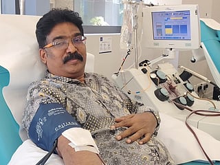 Babu completed 105th blood donation on his 51st birthday