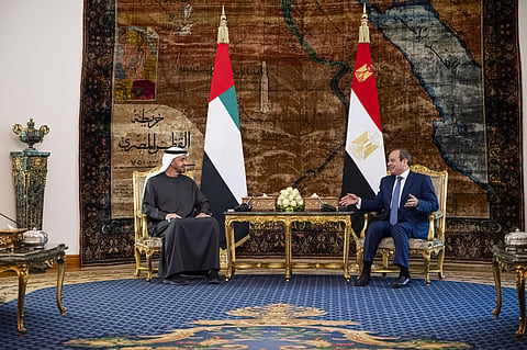 UAE, Egypt vow closer coordination on Middle East security and peace efforts