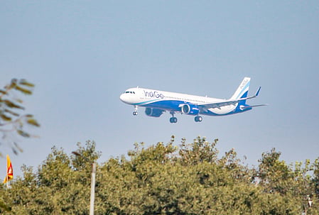 For passengers, the landing would have felt no different. But instead of relying on radio signals transmitted from equipment installed at the airport, the Airbus A320 was guided by satellite-corrected navigation signals. Illustrative image.