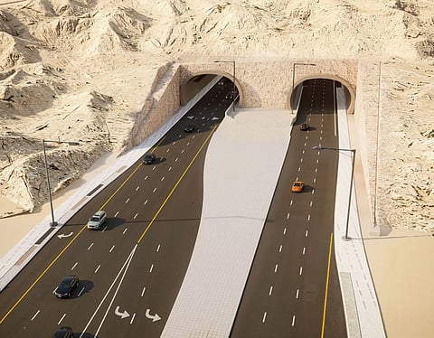 Construction has begun on a Dh291 million dual carriageway linking Al Sarouj and Al Ain Industrial Area.