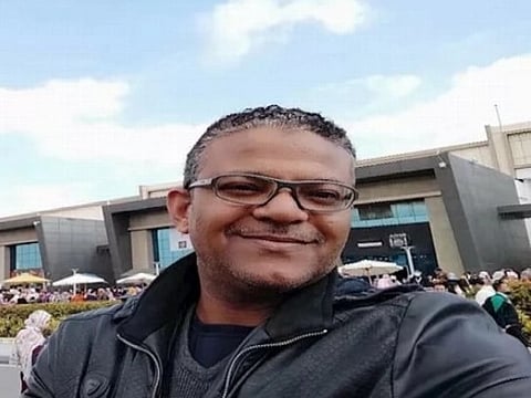An Egyptian pharmacist and his three children were killed on Tuesday when their car overturned on a desert highway in the southern province of Minya.