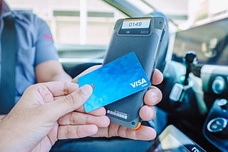Ajman taxi displays QR code payment system as passengers go cashless across fleet 