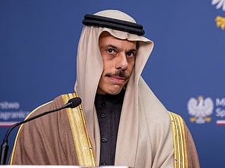 Prince Faisal bin Farhan, Saudi Arabia's Minister of Foreign Affairs.