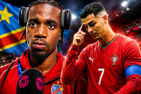 Congo midfielder on Ronaldo