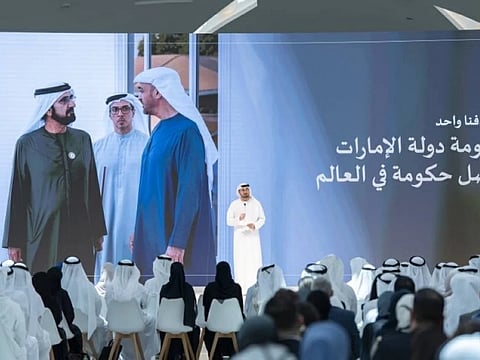 The event brought together 600 employees from both entities and focused on the next stage of AI-enabled government transformation. 