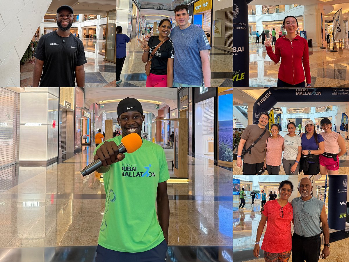 UAE residents praise indoor Dubai Mallathon initiative