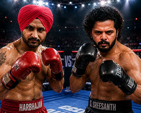 Sreesanth wants Harbhajan Singh in the boxing ring to settle old scores