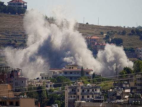 Lebanese state media reported Israeli air raids on around 20 locations.