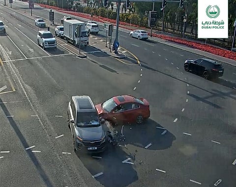 Police urge motorists to slow down and avoid risky split-second decisions.