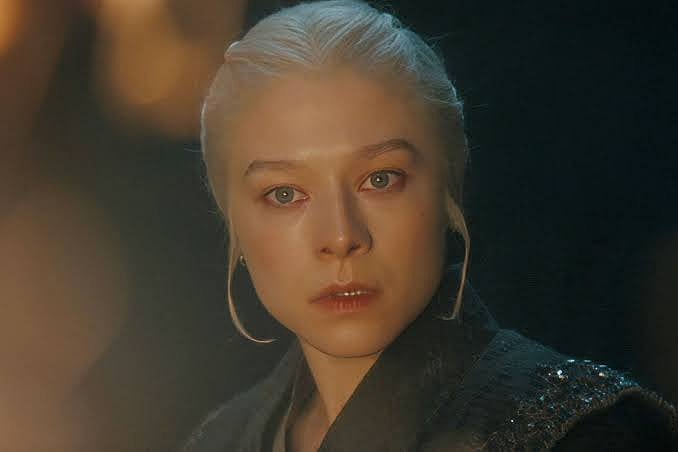 Emma D'Arcy as Rhaenyra. 