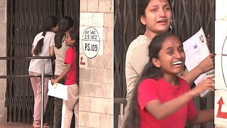 According to parents and videos circulating on social media, some students broke down in tears outside the centres after being denied entry. 
