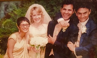 Amin Hajee’s wedding with Charlotte had Aamir Khan and Kiran Rao in attendance. 