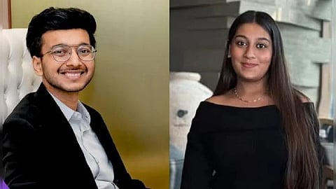 Ketan Agrawal and his fiancee, Siya Goyal. The victim was the son of Vishal Agrawal, a well-known businessman from the Pimpri-Chinchwad area near Pune