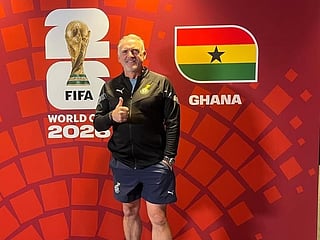 Ghana's Northern Irish assistant head coach has bags of experience 