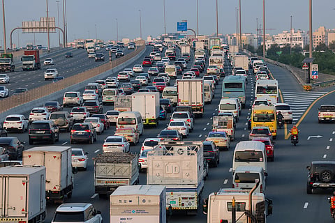Dubai-Sharjah traffic