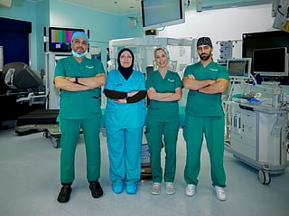 AHDSP performs a complex robotic hysterectomy 