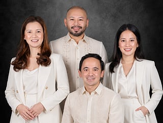 Clockwise from left: Ramona Mariano Sotto, Cris Sotto, Aiza Mariano, and Jovito Mariano