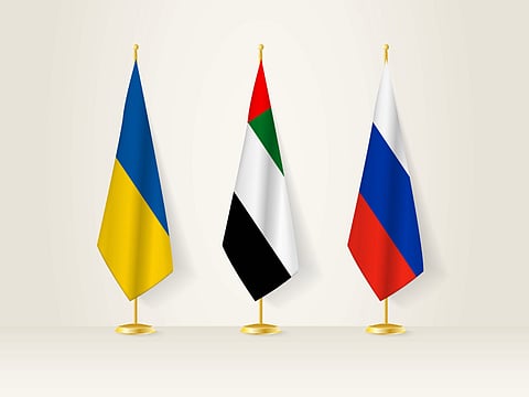 The Ministry of Foreign Affairs reaffirmed that the UAE will continue its efforts to support initiatives aimed at reaching a peaceful resolution to the conflict in Ukraine. 