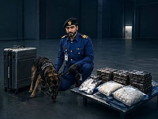 In February, officers recorded 89 seizures involving 79.2kg of drugs and 213,000 pills. 