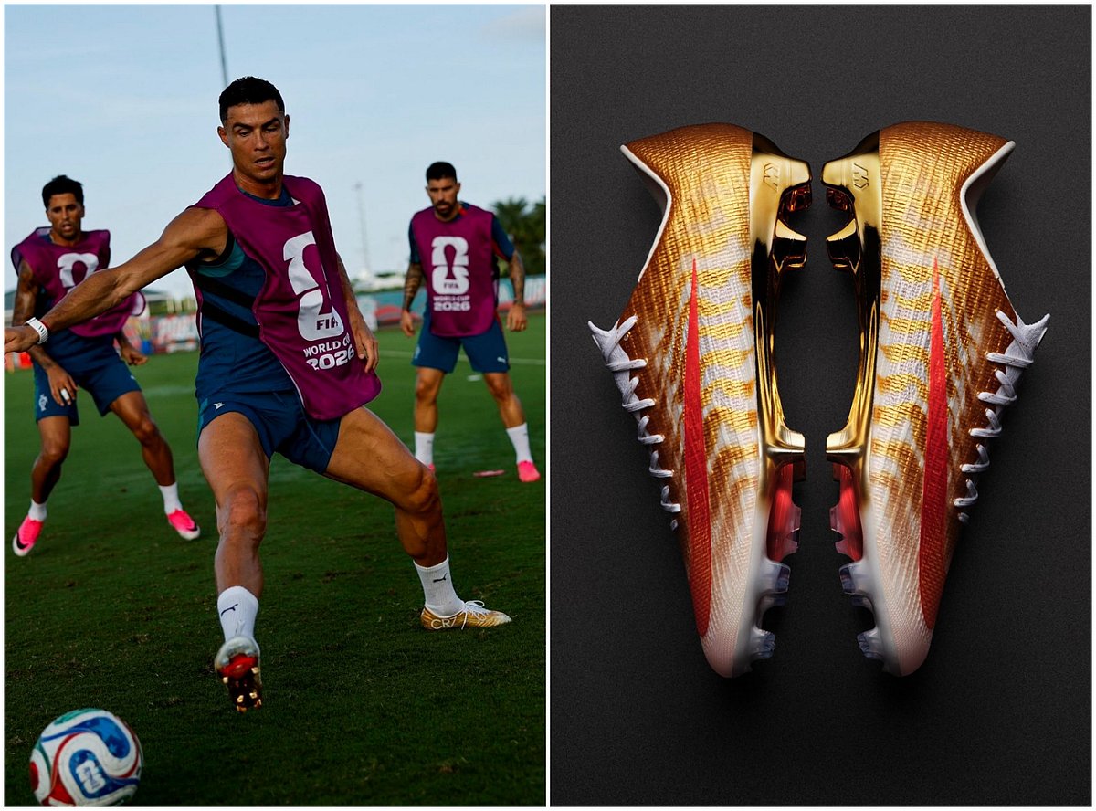 Limited 2,026-pair ‘Gold Scorpion’ boots celebrate Ronaldo’s World Cup legacy