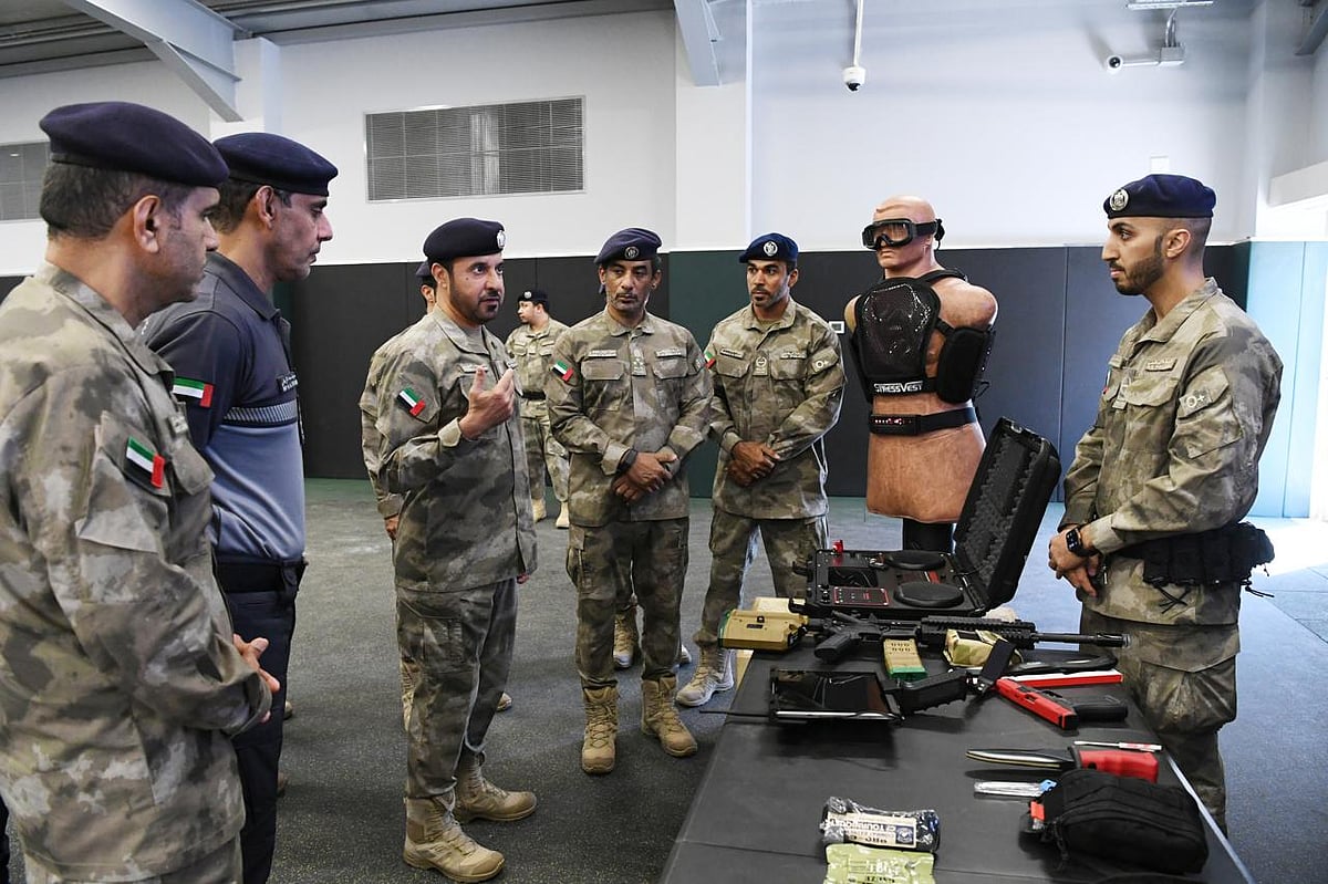 Al Muhairi Inspects Traffic Patrol Readiness, Training and Tech to Boost Road Safety in Abu Dhabi
