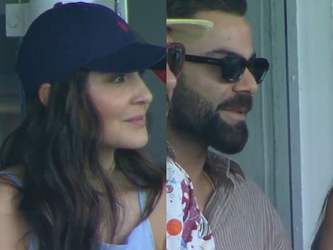 Virat Kohli, Anushka Sharma at Lord's