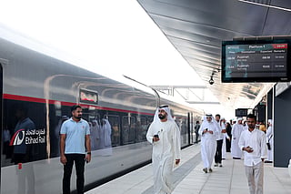 First Passenger Train Journey Between Abu Dhabi and Fujairah Launches Today. 