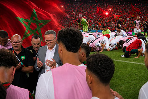 Morocco's prayers, Sujood after Dutch win go viral