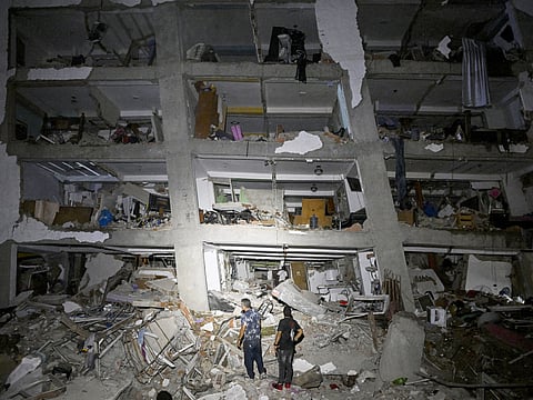 Quake aftermath: As the death toll mounted, Venezuela's interim president Delcy Rodriguez declared seven days of mourning, saying the country's "soul is torn apart by the human losses."