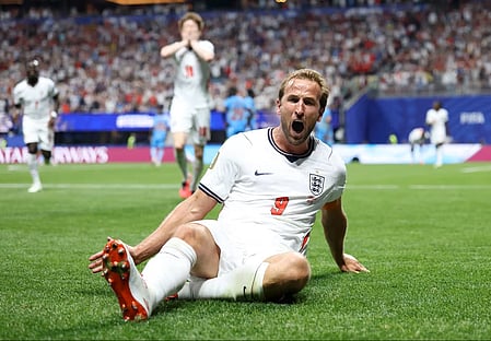 Brilliant Harry Kane scores late double to save England against Congo DR and seal a place in Round of 16 with a 2-1 win at the Atlanta Stadium in Atlanta on Wednesday. Photo credit: FIFA.com