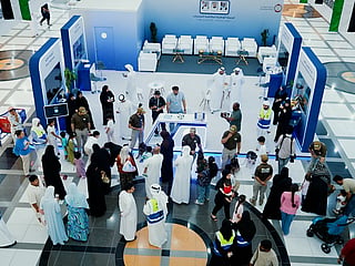 Interactive experiences aim to warn visitors about the risks of drug abuse and addiction.