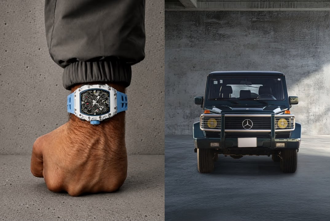 Rather than focusing on a single category, the auction explores the idea of craftsmanship through materials, showcasing how rare metals, gemstones, carbon fibre and precious materials are transformed into highly sought-after collector pieces