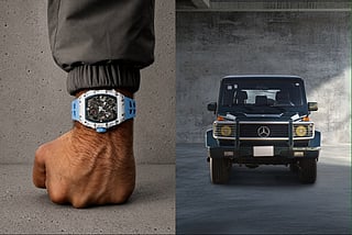 Rather than focusing on a single category, the auction explores the idea of craftsmanship through materials, showcasing how rare metals, gemstones, carbon fibre and precious materials are transformed into highly sought-after collector pieces