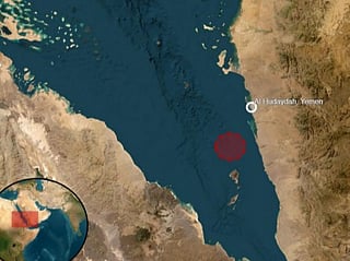 Cargo ship under attack off Yemen Red Sea coast