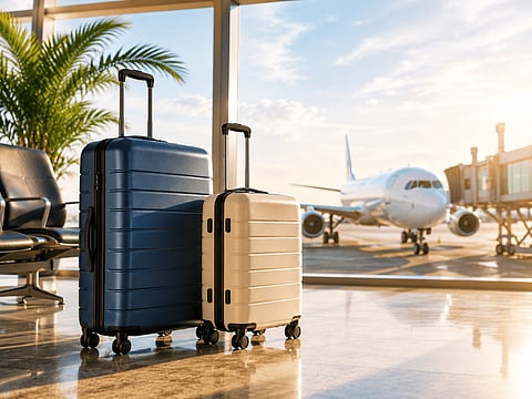 Airport-ready cabin suitcases