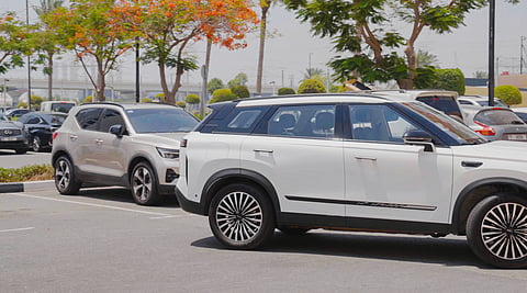 Intelligent vehicle spotted on Dubai’s streets – whose secret intelligent parking technology is this?