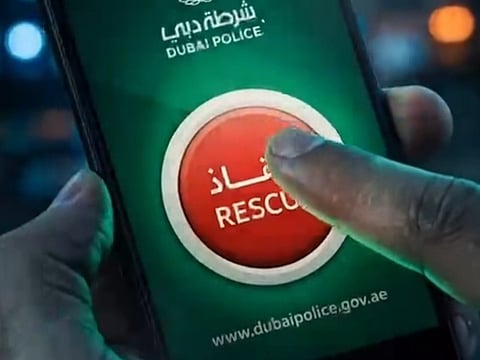 Dubai Police app SOS helped save a UAE athlete during a crisis in Russia.