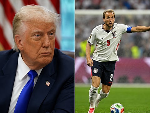 Donald Trump has took a liking to England's Harry Kane 