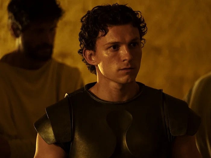 Tom Holland in The Odyssey. 