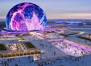 Abu Dhabi's $1.7-billion 'Exosphere', rising on Yas Island, is intended to be more than the Middle East's next blockbuster attraction.
