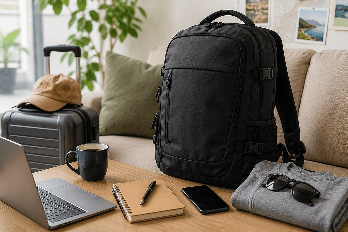 Travel-ready backpack