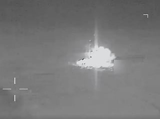 US releases footage after striking over 80 Iran targets