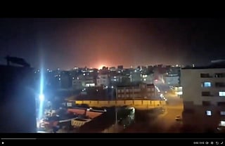 Residents of Chabahar shared videos showing explosions and flashes lighting up the night sky after US forces launched military strikes on Iran's strategic southeastern port city, with power outages reported across parts of the area. The attack marked the first known U.S. operation in Chabahar since the April ceasefire.