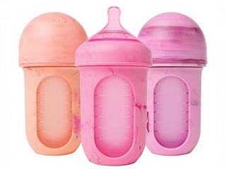 The recall covers the Boon NURSH 8 oz. Silicone Baby Bottle 3-Pack (Product No. B11654).