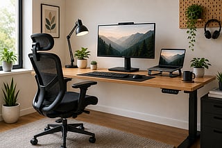 Work-from-home setup