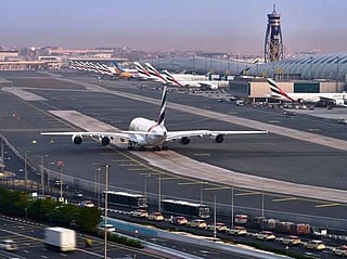 Dubai's airports handled 104.5 million passengers in 2025, compared with 100.9 million the previous year. 