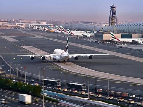 Dubai's airports handled 104.5 million passengers in 2025, compared with 100.9 million the previous year. 
