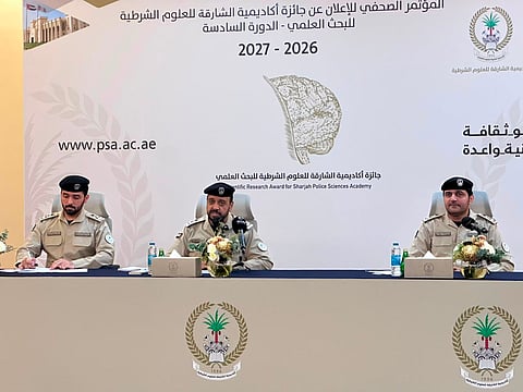 Officials unveil Sharjah’s Dh600,000 award to advance future security research