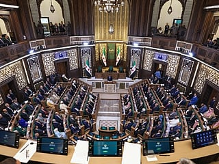 No standing ovation for Al Sharaa in parliament